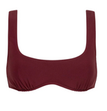 MAROON KAIA SPORT BIKINI TOP