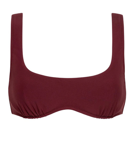 MAROON KAIA SPORT BIKINI TOP