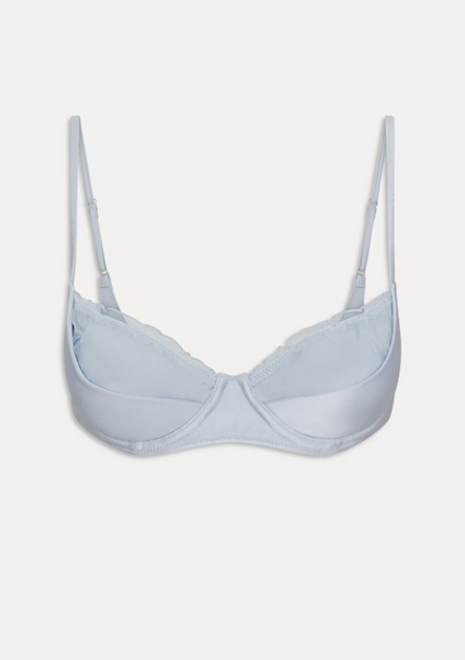 AUSTIN SATIN TOP FROSTING