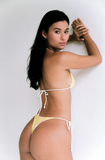 CLOVER SKIMPY SIDE TIE BOTTOM SUNSHINE