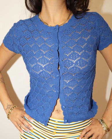 AMALFI TOP BLUE