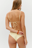 ELENA TRIANGLE BIKINI TOP HIBISCUS BEACH