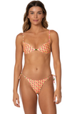 BLUSH TIDE ARIEL SLIDING TRIANGLE BIKINI TOP