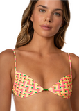 BLUSH TIDE ARIEL SLIDING TRIANGLE BIKINI TOP