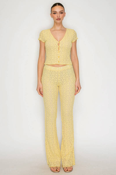 SUNSHINE TOP & PANT SET