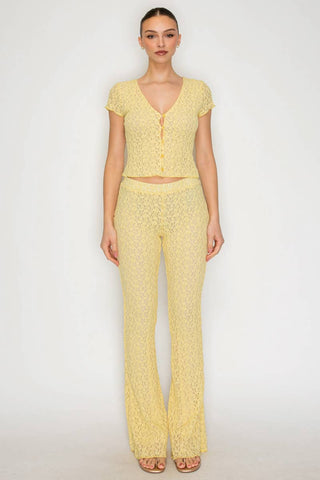 SUNSHINE TOP & PANT SET