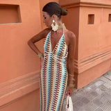 CABANA AZUL MAXI DRESS