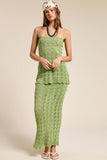 ISLAND SAGE TANK & MAXI SKIRT SET