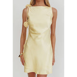 LEMON SHORE MINI DRESS